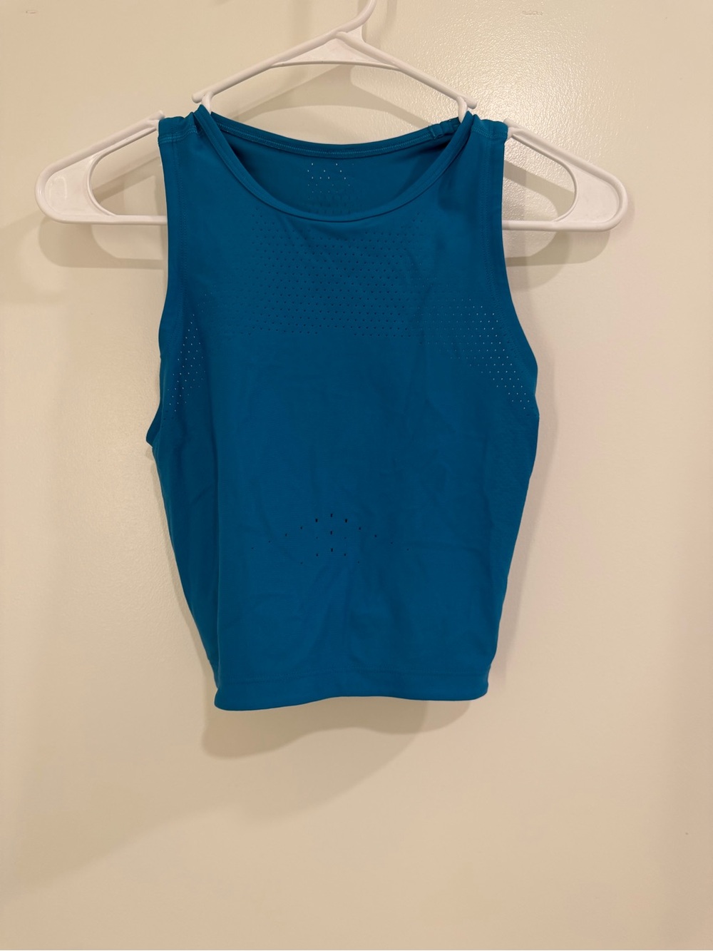Lululemon Crop Tank Top Blue Size 6